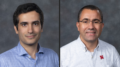 Mohammad Ghashami on left and Abdelghani Laraoui on right.