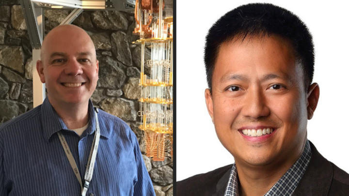 Brian Eccles and Gabe Chang of IBM